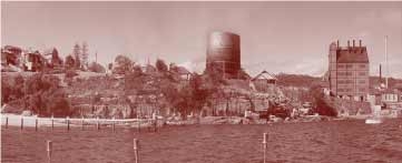 Gasworks at Little Manly Point